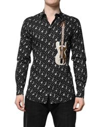 Dolce & Gabbana - Instrument Embellished Shirt - Lyst