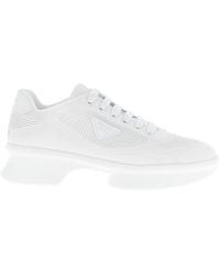 Prada - Polyester Athletic Sneakers - Lyst