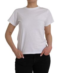Balenciaga - Cotton Crew Neck Short Sleeves T-Shirt (Pre-Owned) - Lyst
