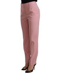 Dolce & Gabbana - Elegant High-Waisted Trousers - Lyst