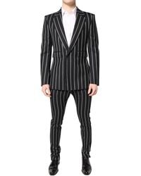 Dolce & Gabbana - Striped Sicilia Formal 2 Piece Suit - Lyst