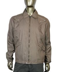 Gucci - Diamante Polyamide Polyester Hooded Blouse Jacket(G 48 Us 38) - Lyst