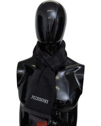 Missoni - Striped Wool Neck Wrap Scarf - Lyst