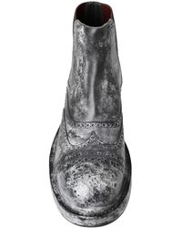 Dolce & Gabbana - Leather Ankle Boots - Lyst