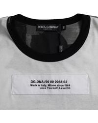 Dolce & Gabbana - Camouflage Round Neck T-Shirt Cotton - Lyst