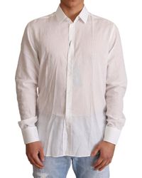 Dolce & Gabbana - Cotton Floral Pattern Martini Shirt - Lyst