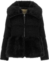 Herno - Astrakhan Effect Jacket - Lyst