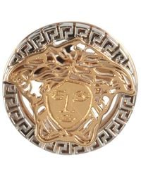Versace Touch The Medusa Ring - Metallic