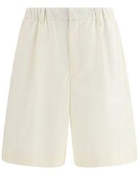 Laminar - Polyester Bermuda Shorts - Lyst