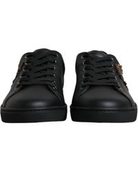 Dolce & Gabbana - Leather Heart Embellished Sneakers Shoes (Pre-Owned) - Lyst