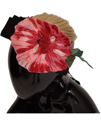 Dolce & Gabbana - Elegant Silk-Blend Diadem Headband - Lyst