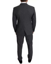 Dolce & Gabbana - Wool Formal 2 Piece Martini Suit - Lyst