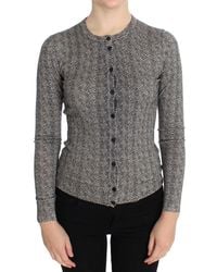 Dolce & Gabbana - Elegant And Wool Cardigan - Lyst