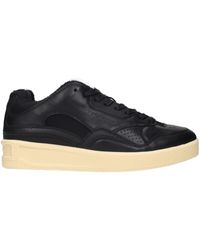 Jil Sander - Leather Low Top Sneakers - Lyst