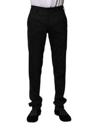 Dolce & Gabbana - Wool Formal Dress Pants - Lyst