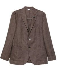 Boglioli - Linen Double-Breasted Jacket - Lyst