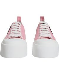 Dolce & Gabbana - Canvas Logo Low Top Sneakers Shoes - Lyst