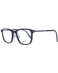 ZEGNA - Black Plastic & Titanium Glasses (frames) - Lyst