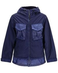 C.P. Company - Bi-Tm Mixed Goggle Jacket - Lyst