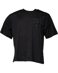 Dolce & Gabbana - Dg Logo Tshirt Short Sleeves - Lyst