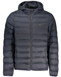U.S. Grand Polo - U. Grand Polo Blu Polyester Jacket - Lyst