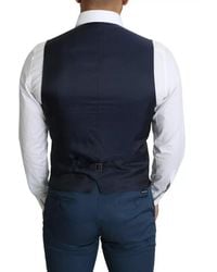 Dolce & Gabbana - Wool Vest Classic Fit - Lyst