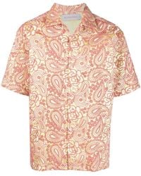 Bluemarble - Paisley-Print Short-Sleeve Shirt - Lyst
