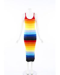 parker rainbow maxi dress