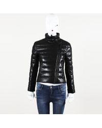 mackage leather puffer