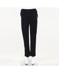 chanel sweatpants light blue