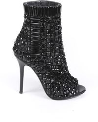 giuseppe zanotti suede ankle boots