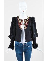 Chanel Pre-owned Cashmere Blazer - Black