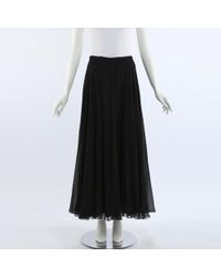 chanel maxi skirt
