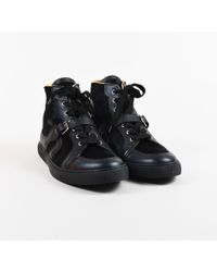 hermes black sneakers
