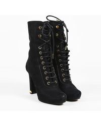 louis vuitton boots high heels