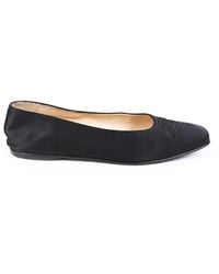 chanel camellia flat shoes