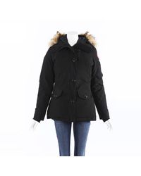 Canada Goose Montebello Coyote Fur Parka - Black