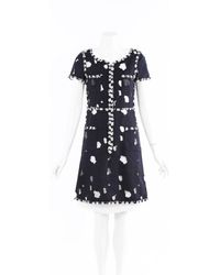 Chanel Distressed Tweed Dress - Multicolour