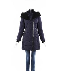 Mackage Hooded Puffer Coat - Blue
