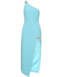David Koma - Crystal Ball One-Shoulder Midi Dress - Lyst