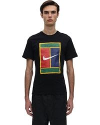 Nike Court Cotton T-shirt - Black