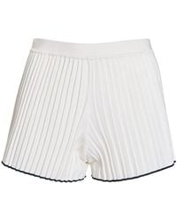 Jacquemus - Shorts le short maille plissé in maglia - Lyst
