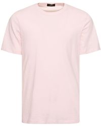 Theory - Luxe Cotton Short Sleeve T-shirt - Lyst
