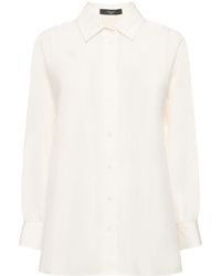 Weekend by Maxmara - Fufy Cotton Poplin Classic Shirt - Lyst