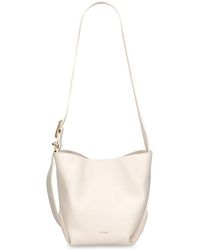Jil Sander - Small Folded Leather Tote Bag - Lyst
