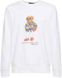 Polo Ralph Lauren - Sweat-shirt beach club bear - Lyst