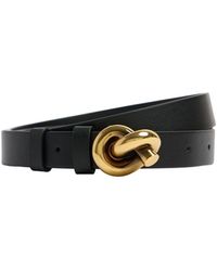 Bottega Veneta - 20mm Knot Leather Belt - Lyst