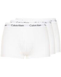 Calvin Klein Paquete de 3 calzoncillos de algodón - Blanco
