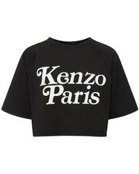 KENZO - T-shirt boxy fit kenzo x verdy in cotone - Lyst