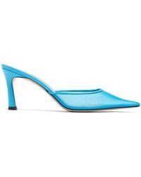 The Attico - 75mm Juno Mesh Mules - Lyst